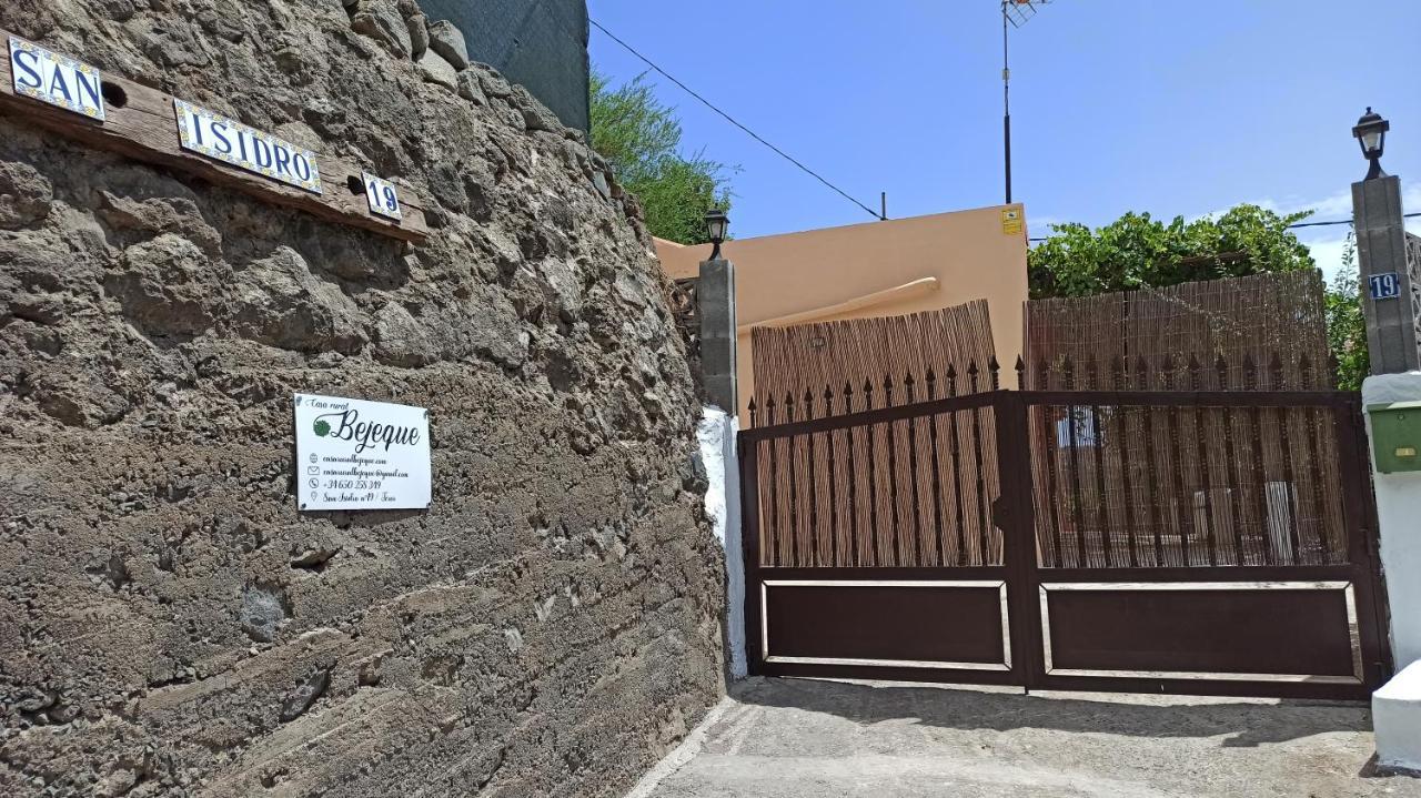 Casa Rural Bejeque تيرور المظهر الخارجي الصورة